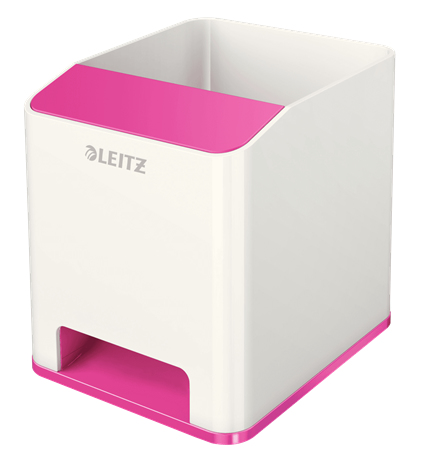 53631023 porta lápices Poliestireno Rosa, Blanco