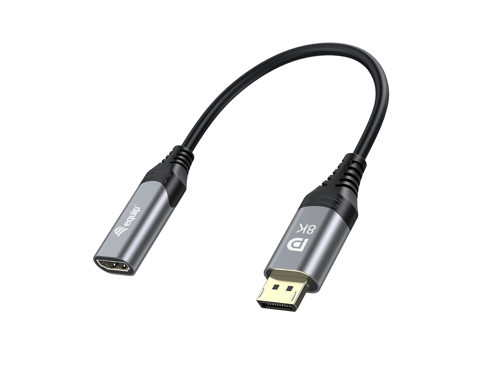 Adaptador DisplayPort 1.4 a HDMI, 8K/60Hz