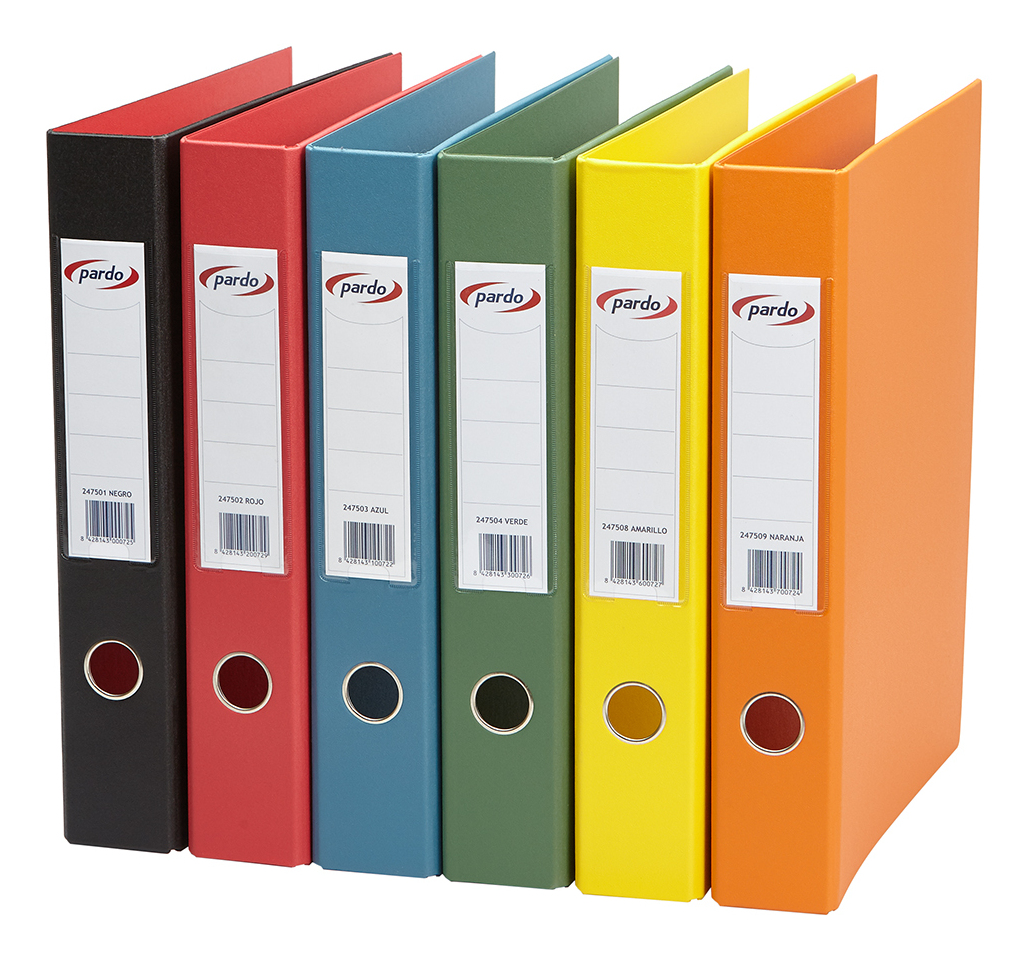 248002 carpeta Plástico Rojo Folio