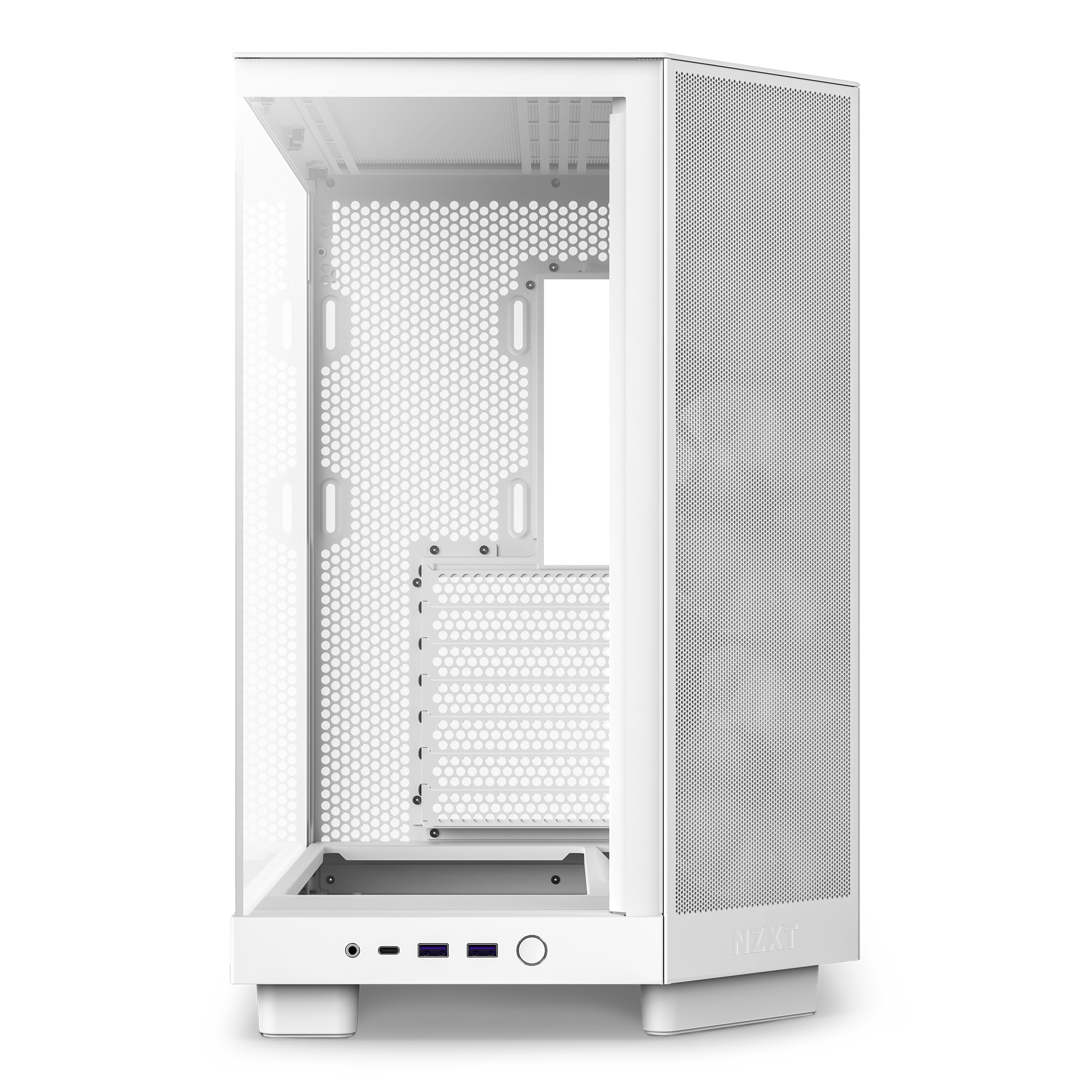 H6 Flow RGB Midi Tower Blanco