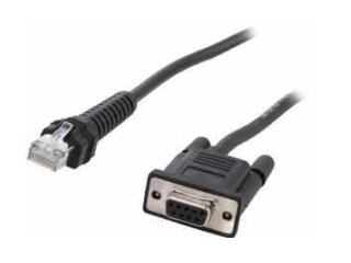 CBA-RF5-S07ZAR cable de serie Negro 0,82296 m DB-9 RJ-45