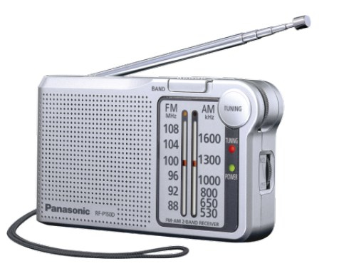 RF-P150DEG Portátil Analógica Plata