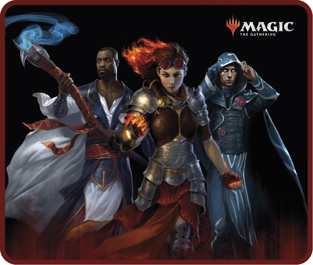 KX MAGIC PLANESWALKERS MOUSEPAD Alfombrilla de ratón para juegos Negro, Multicolor