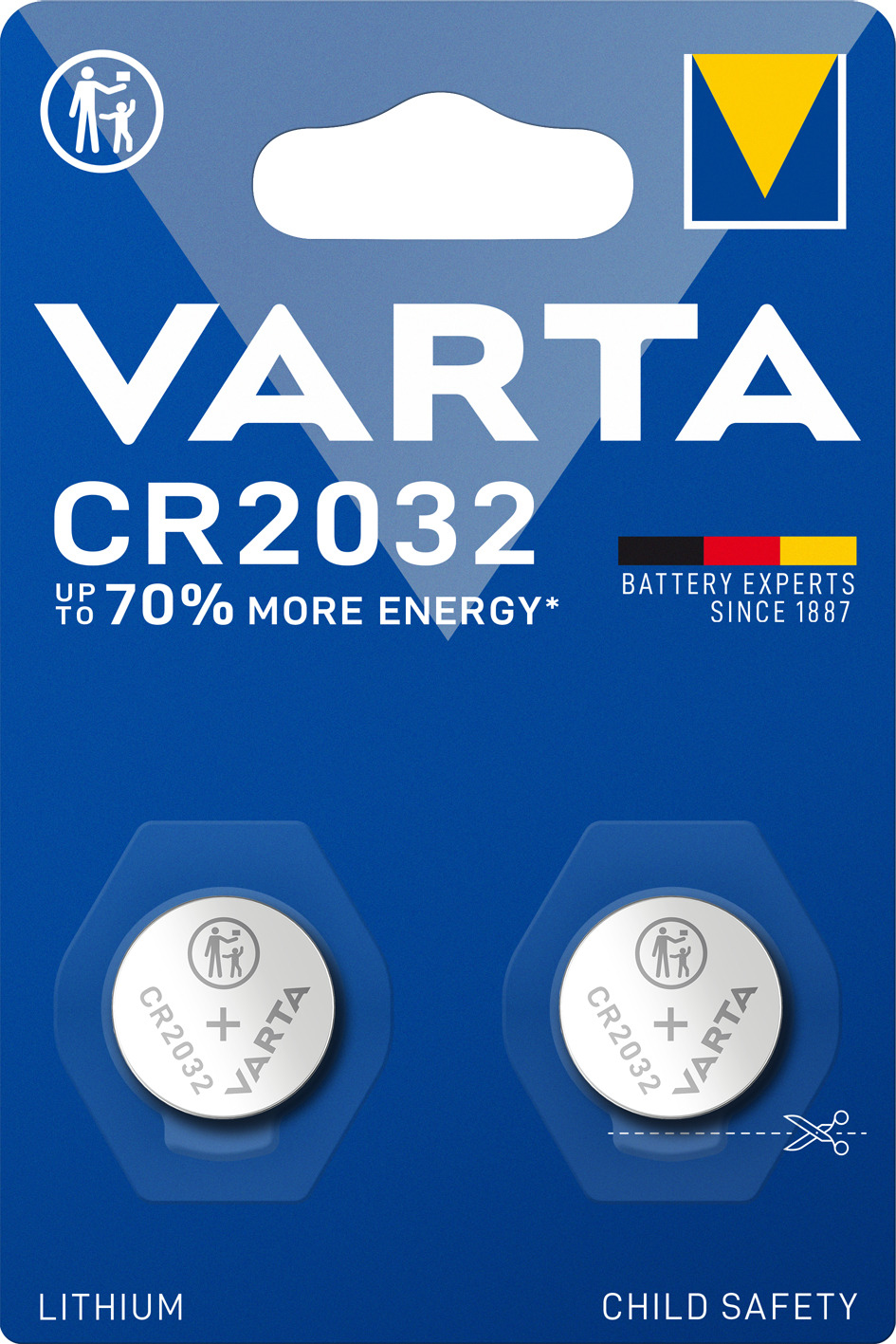 06032 Batería de un solo uso CR2032 Litio