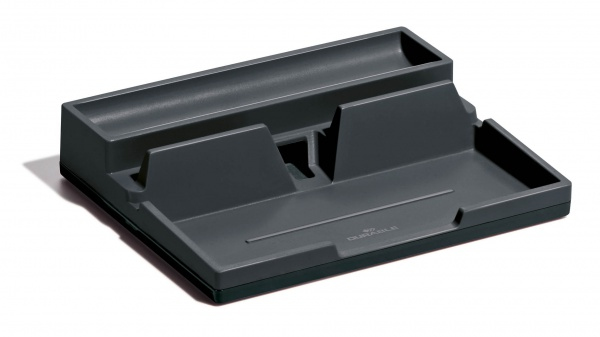 Varicolor organizador para cajón de escritorio Plástico, Caucho Carbón vegetal