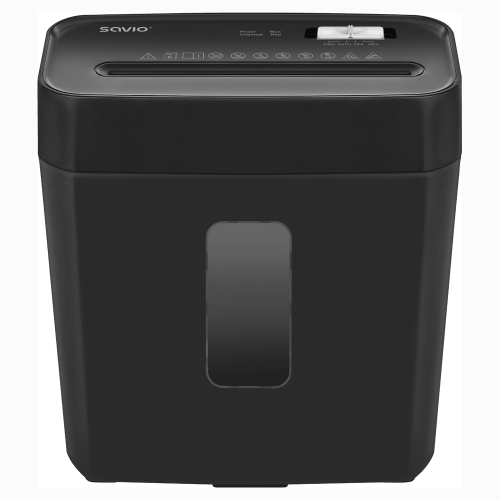 ND-01 triturador de papel Corte cruzado 72 dB Negro