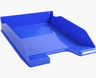 113279D bandeja de escritorio/organizador Poliestireno Azul