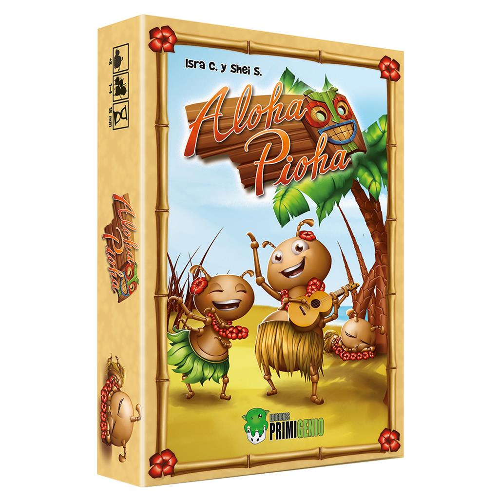 EPAP0002 juego de tablero Aloha Pioha 15 min Juego De Cartas Partido