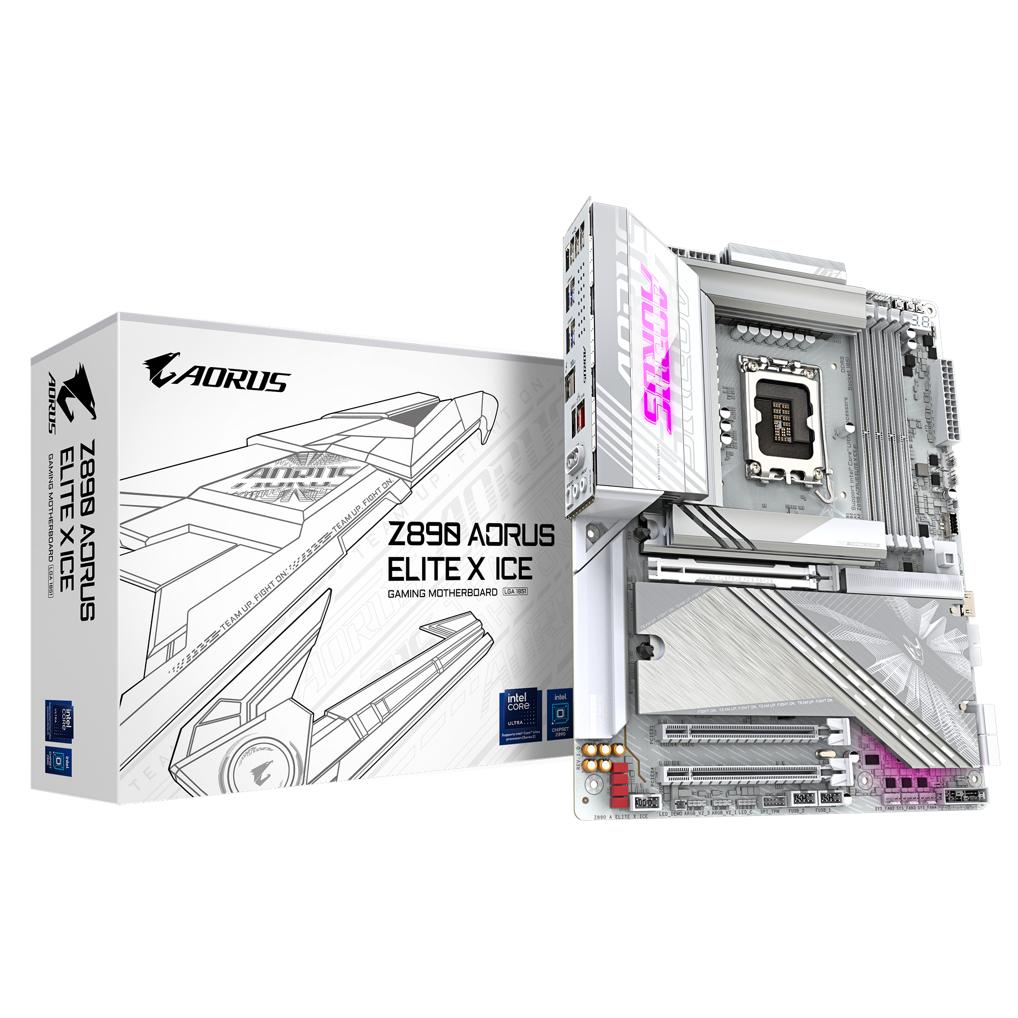 Placa base Z890 AORUS ELITE X ICE