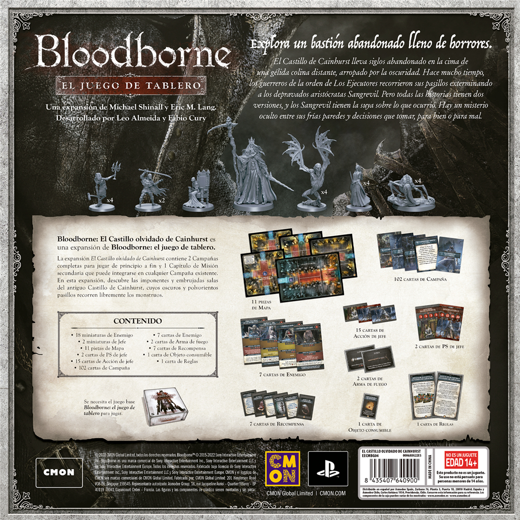 BLBG: El Castillo olvidado de Cainhurst 60 min Juego de mesa Estrategia