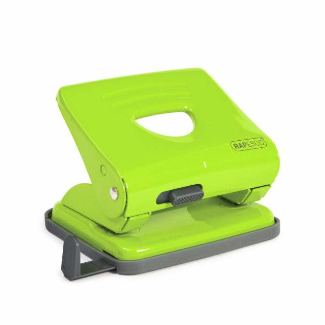 825 perforador de papel Verde