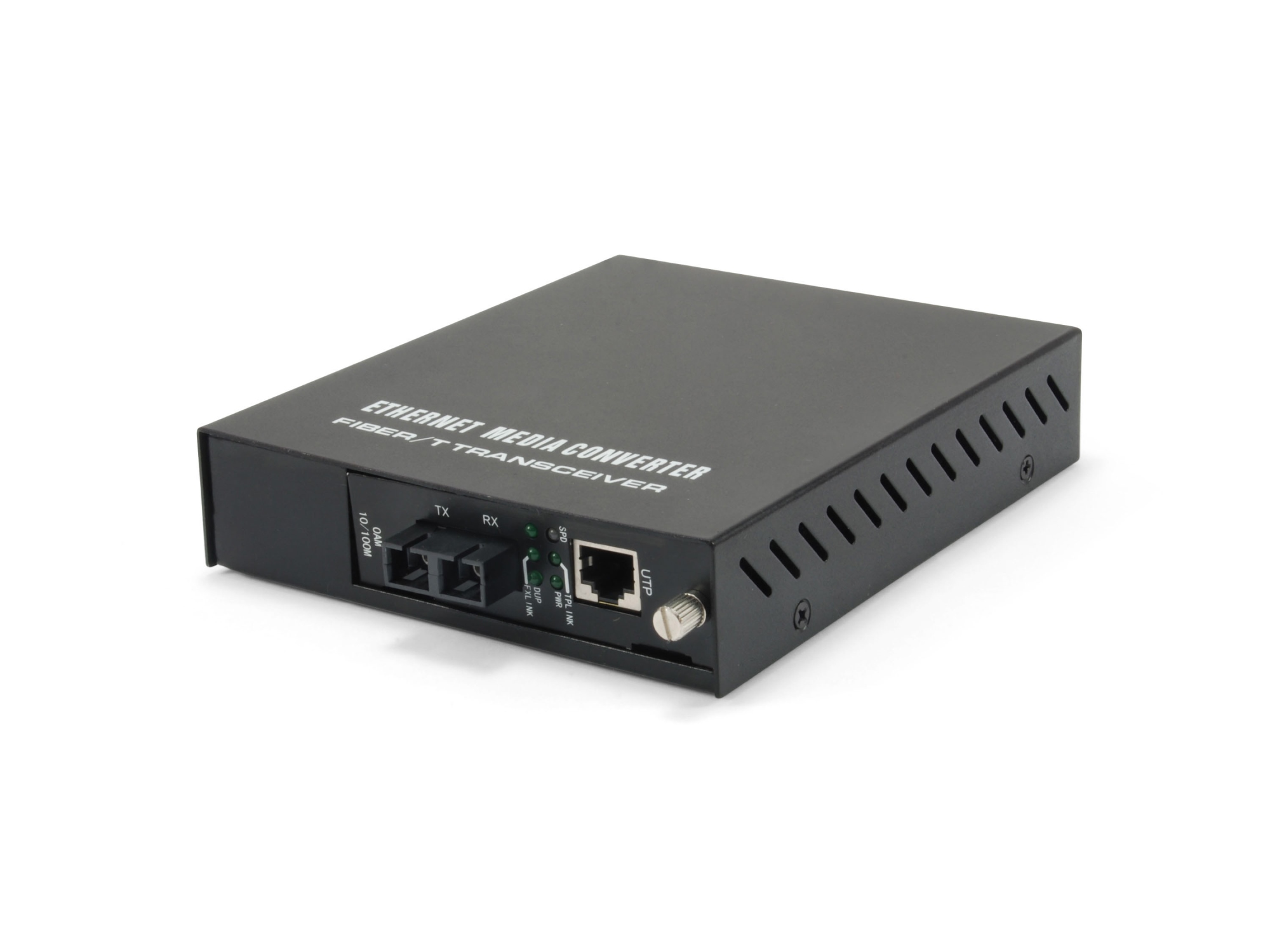 FVM-1101 convertidor de medio 100 Mbit/s 1310 nm Negro