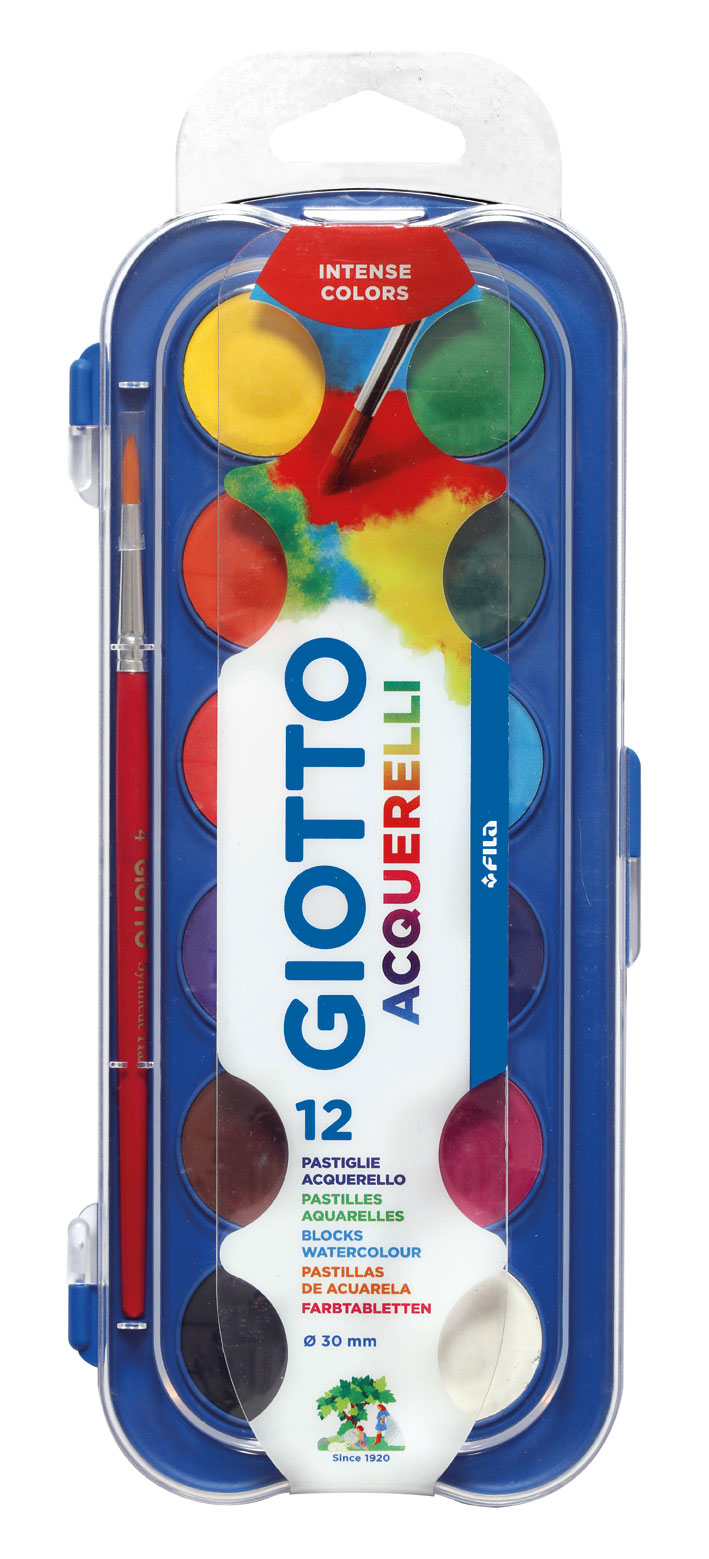 351200 pintura a base de agua Multi Paleta 12 pieza(s)