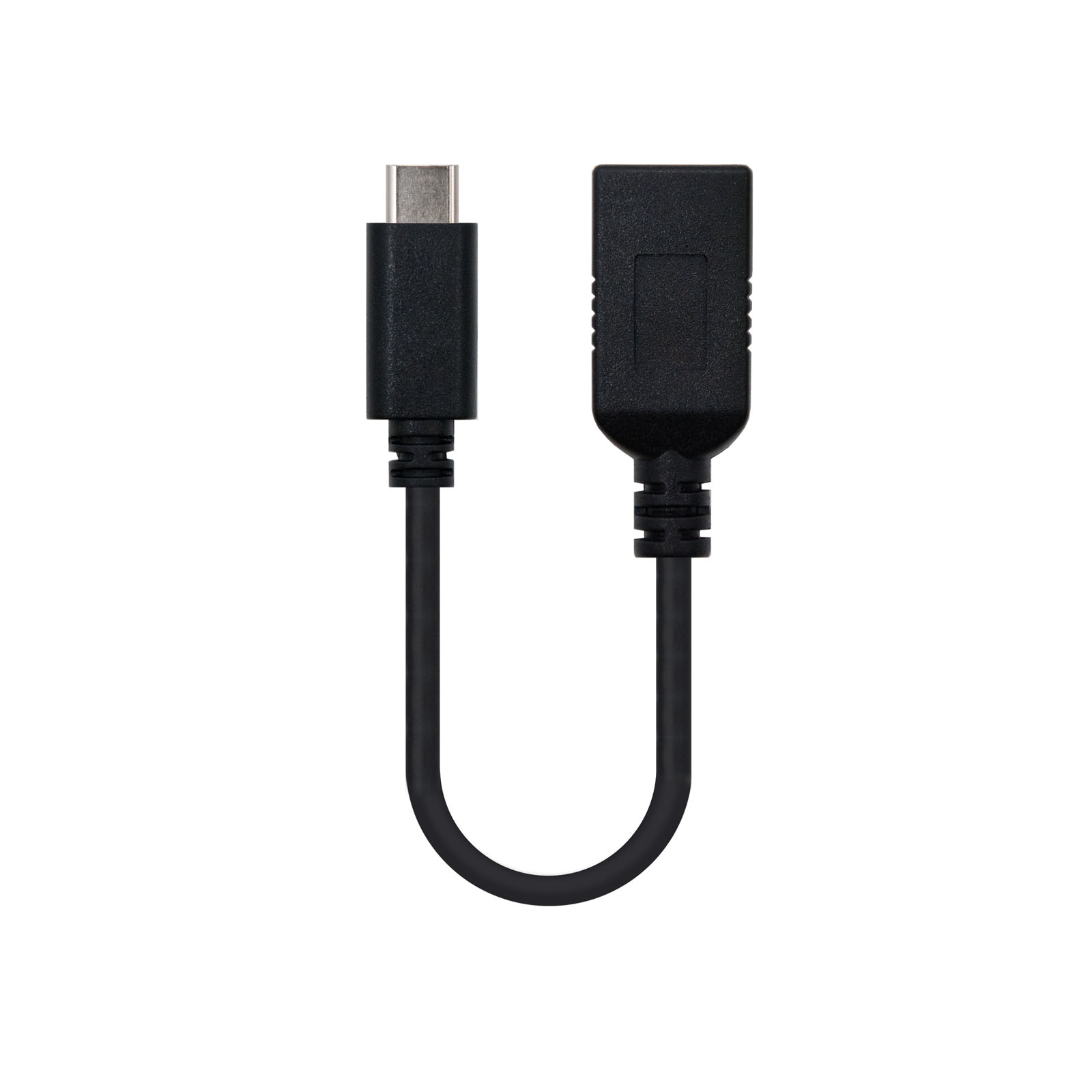 USB 3.1, 0.15m cable USB USB 3.2 Gen 2 (3.1 Gen 2) 0,15 m USB A USB C Negro