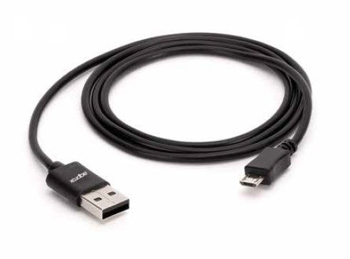 appC38 cable USB 1 m USB 2.0 USB A Micro-USB B Negro