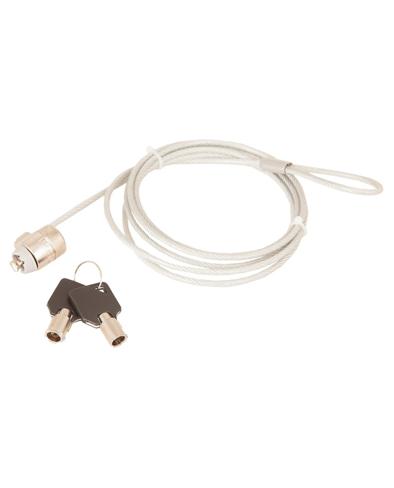 CRS78UF cable antirrobo Metálico, Translúcido 1,8 m