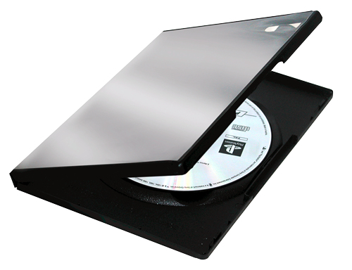 83357 funda para discos ópticos Funda de DVD 1 discos Negro