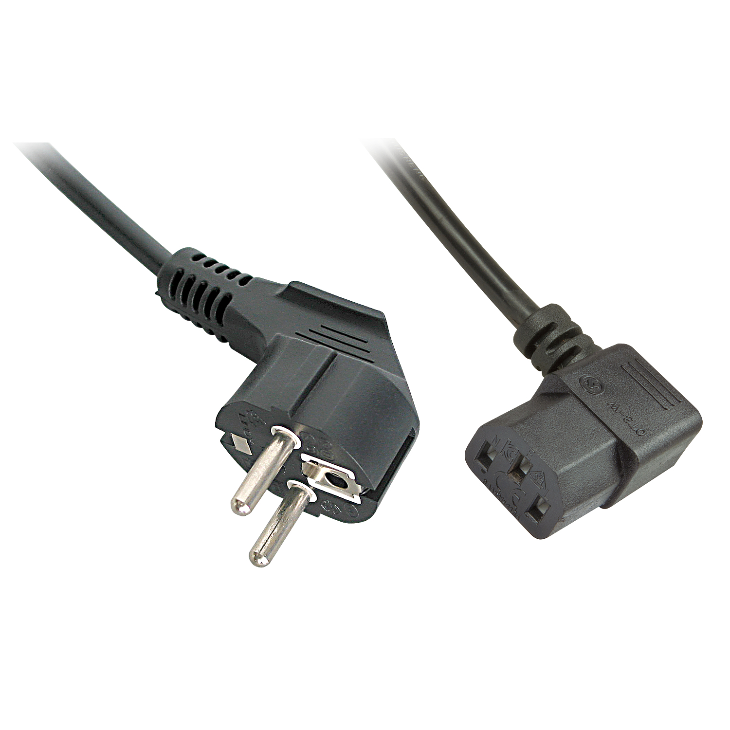 30302 cable de transmisión Negro 3 m CEE7/7 IEC 320