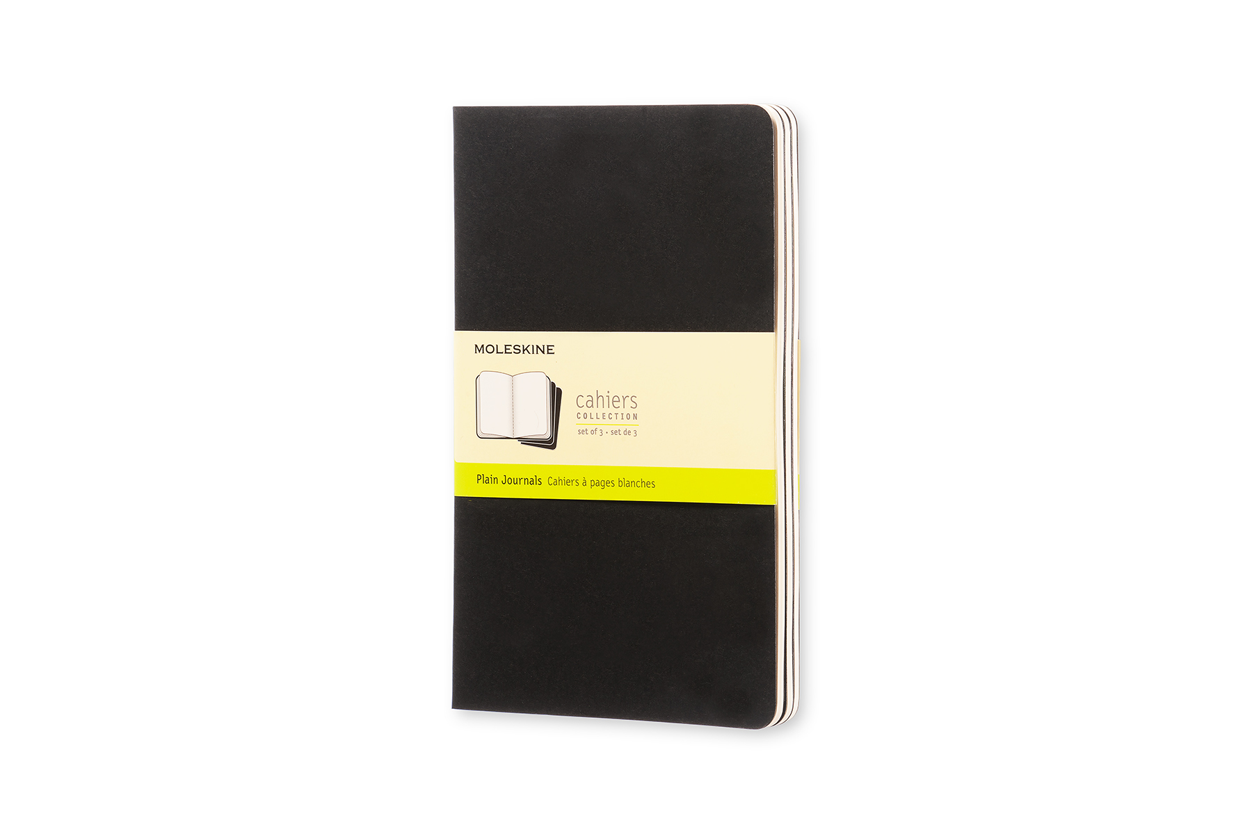 QP318 cuaderno y block 80 hojas Negro