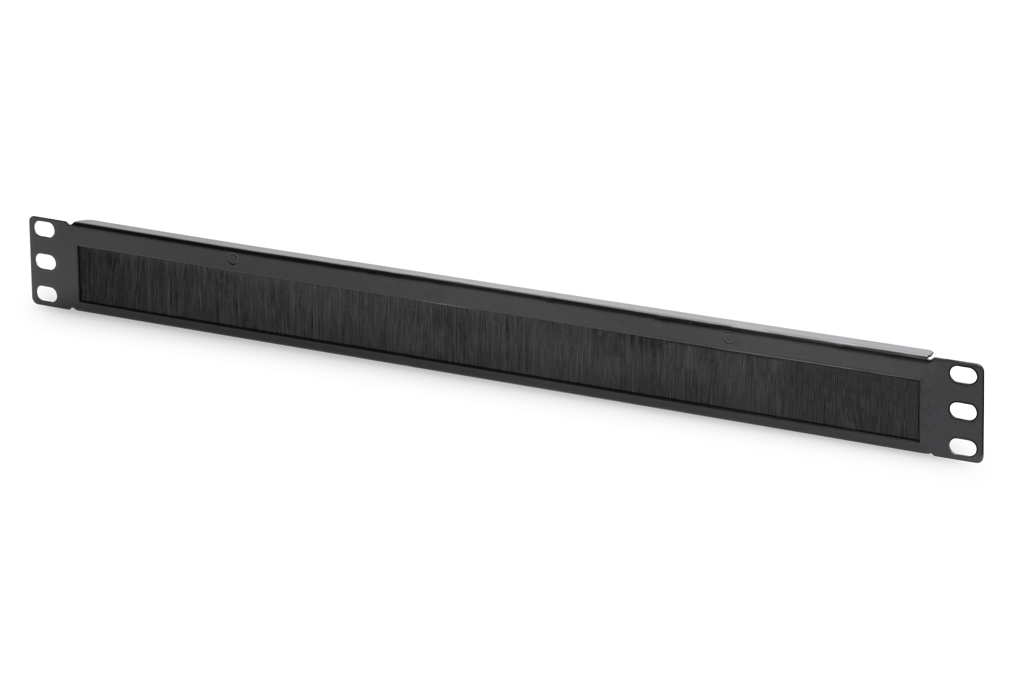 Regleta de cepillos para cables para armarios de 483 mm (19")