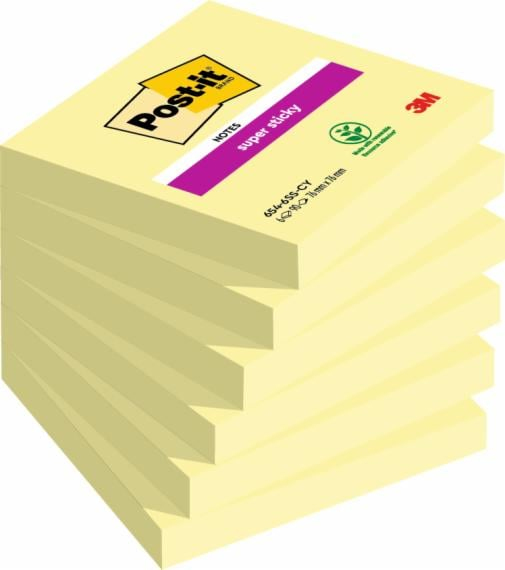 7100263706 nota autoadhesiva Plaza Amarillo 90 hojas Autoadhesivo