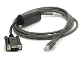 CBA-R10-S07ZBR cable de serie Negro 2,13 m DB9 RJ-45