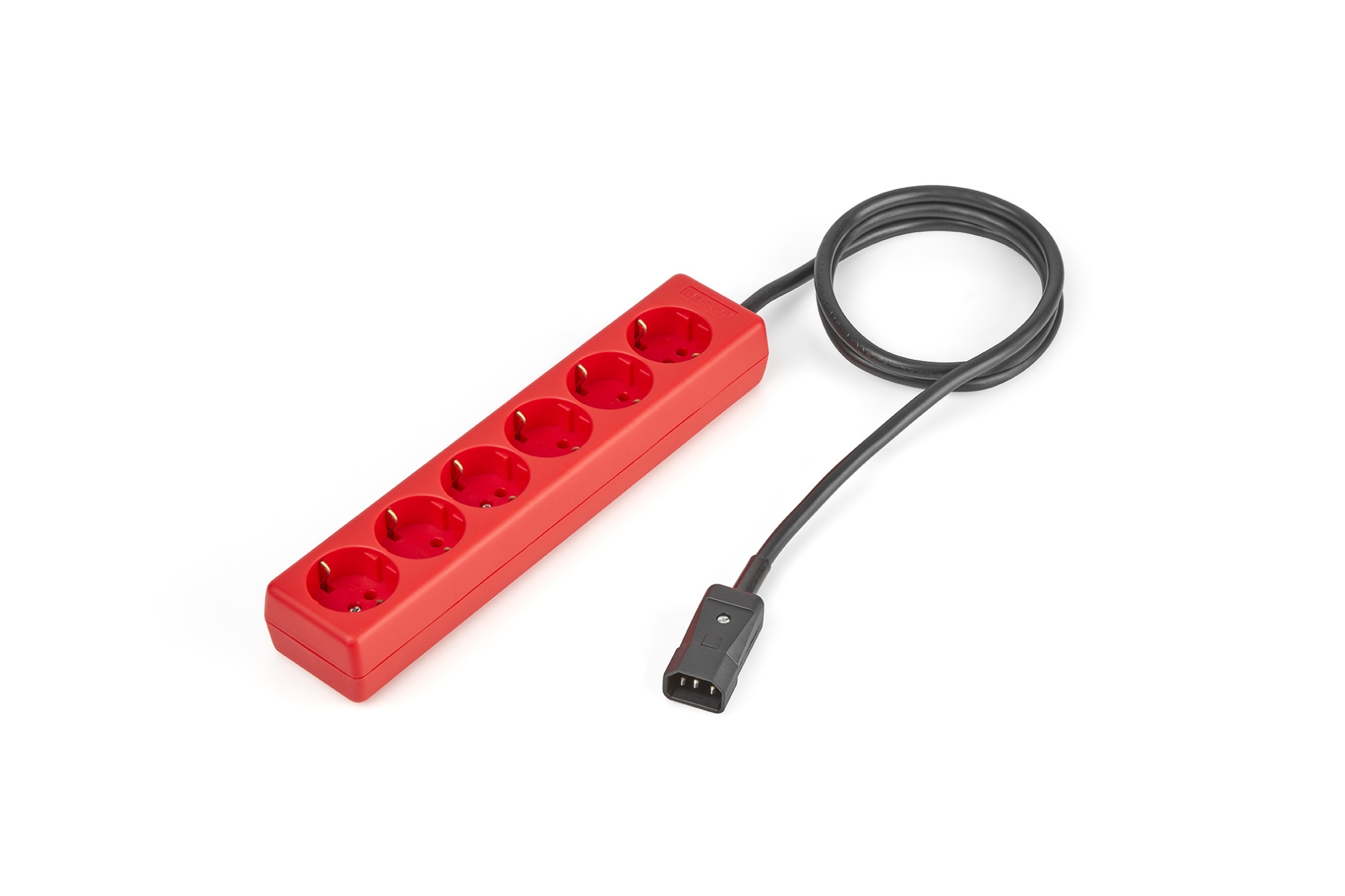 CABLE IEC SAL ROJO C14/6-SCHU 2mts