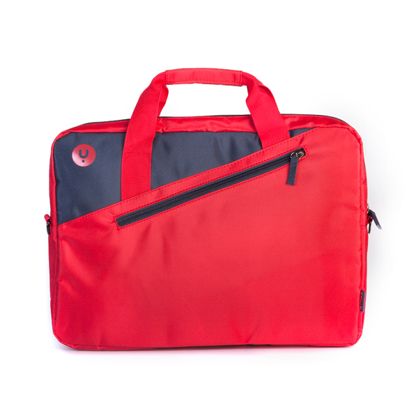 Monray Ginger Red maletines para portátil 39,6 cm (15.6") Maletín Antracita, Rojo