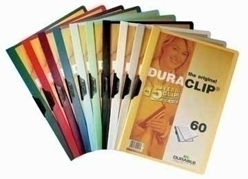 DuraClip Original 60 A4 Dark Green archivador PVC Verde