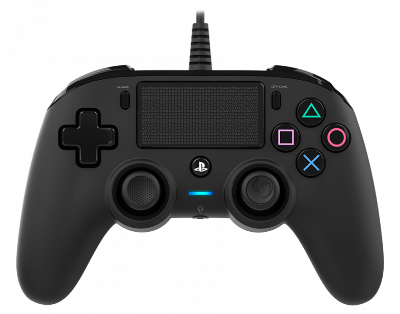 PS4OFCPADBLACK mando y volante Negro USB Gamepad Analógico/Digital PC, PlayStation 4