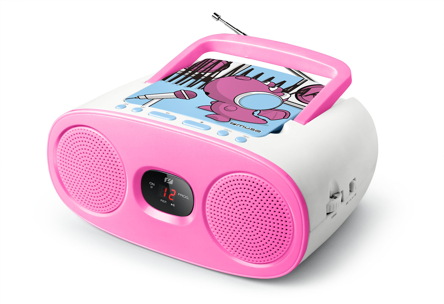 M-20 KDG Analógica Rosa, Blanco