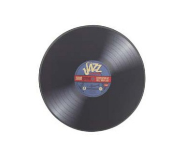 TSVINYLE2 alfombrilla para ratón Negro