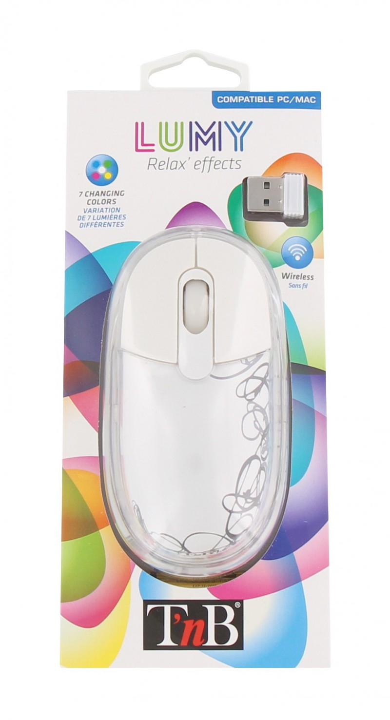 MWLUMY ratón Ambidextro RF inalámbrico Óptico 1000 DPI