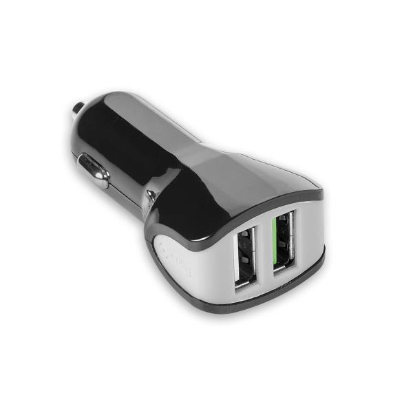 CC2USBTURBOBK cargador de dispositivo móvil Negro, Gris Auto