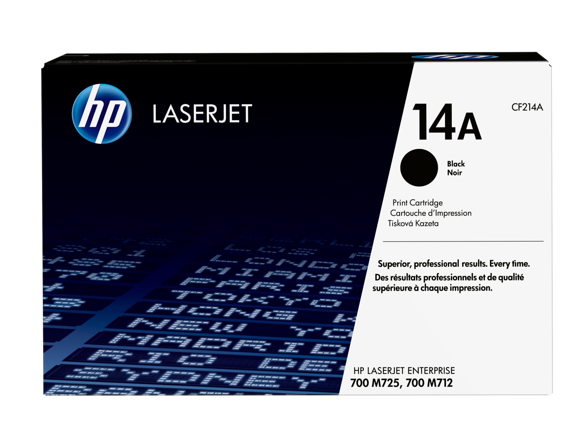 Cartucho de tóner original LaserJet 14A negro