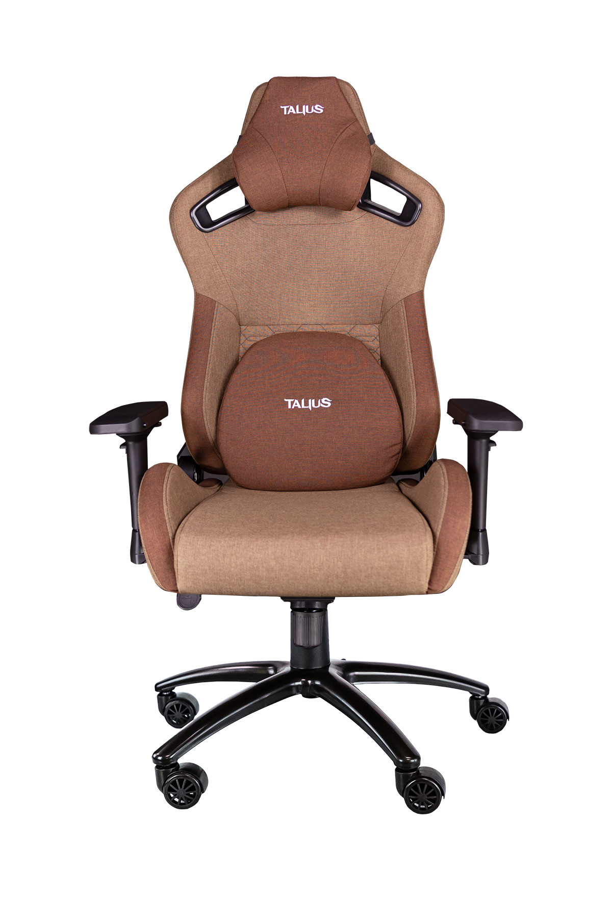 TAL-RAPTOR-BRW silla para videojuegos Silla para videojuegos universal Asiento acolchado tapizado Marrón