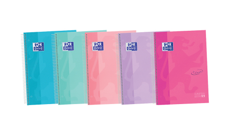 400075564 cuaderno y block A4 120 hojas Colores surtidos