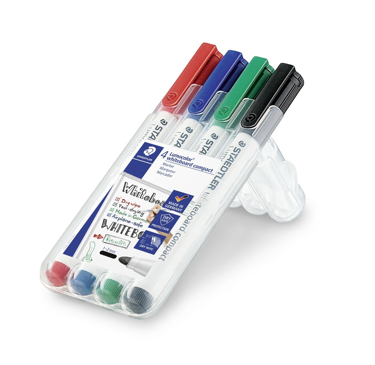 Lumocolor whiteboard compact 341 marcador 4 pieza(s)