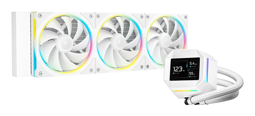 LM360 WH Procesador Kit de refrigeración líquida 12 cm Blanco 1 pieza(s)