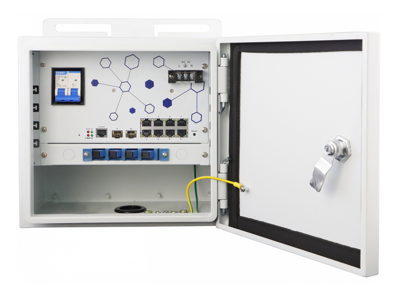 OSW-1061 switch Gestionado L2 2.5G Ethernet (100/1000/2500) Energía sobre Ethernet (PoE) Negro