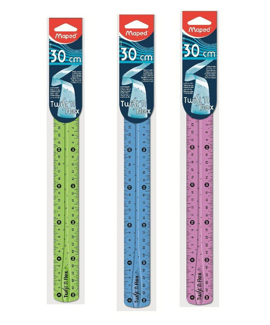 Twistn Flex 30 cm PVC Azul, Verde, Rosa