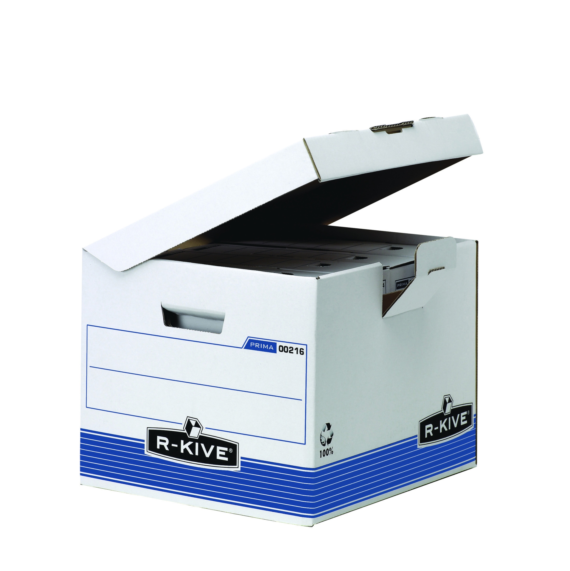 0021601 archivador organizador Azul, Blanco