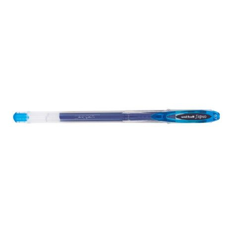 Signo UM-120 Bolígrafo de gel con tapa Azul claro 1 pieza(s)