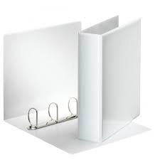 Panorama carpeta de cartón A4 Blanco