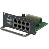 8-port fast ethernet module for 3+2 slot modular switch