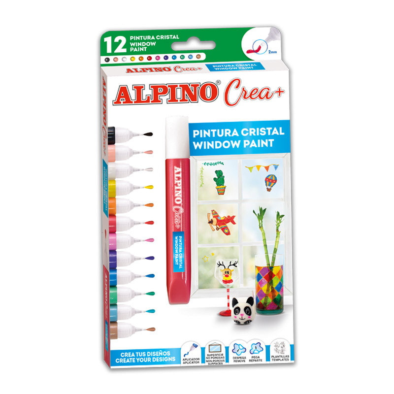 DE000028 pintura para manualidades Pintura al fresco 12 pieza(s)