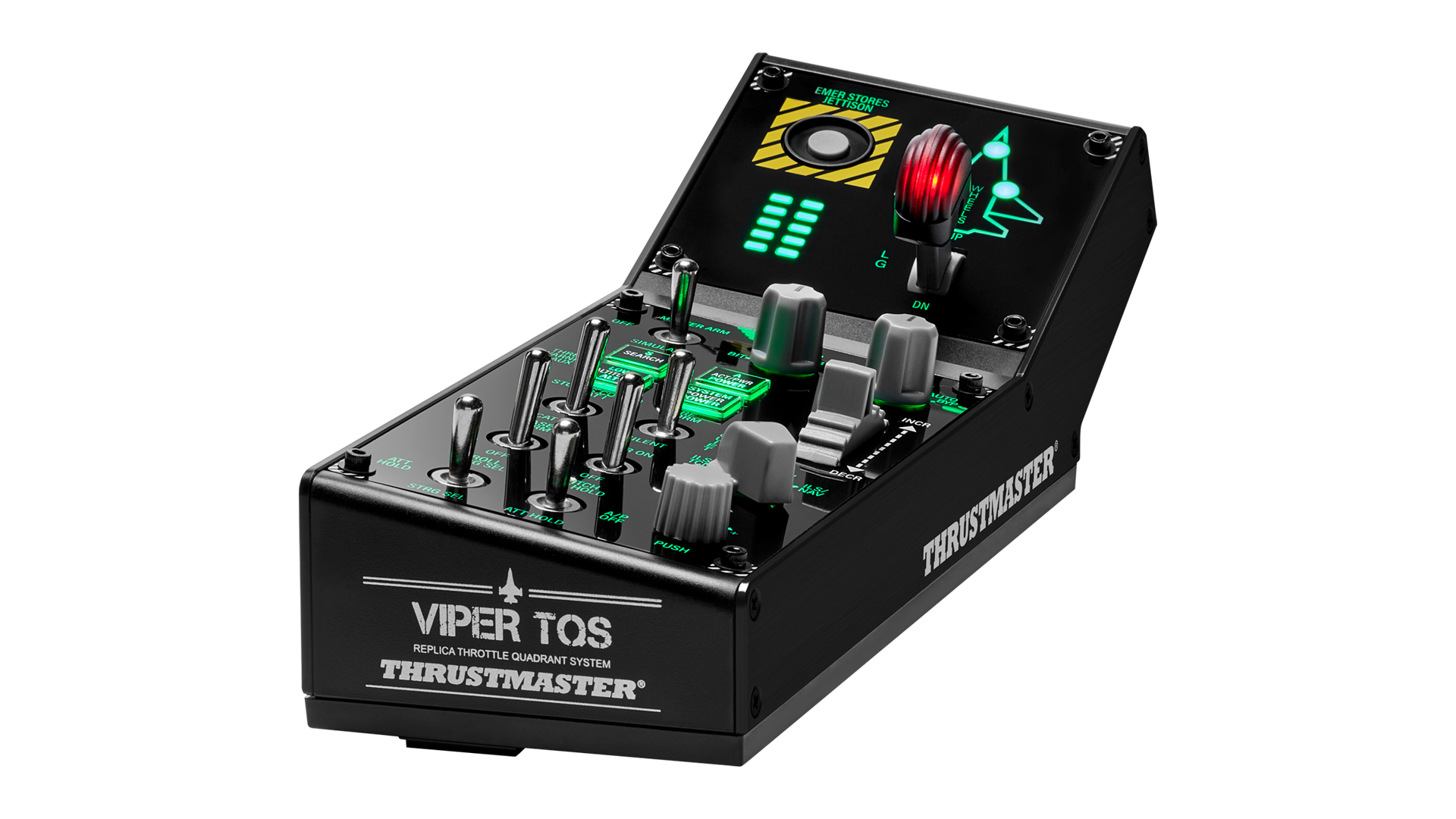 Viper Panel Negro USB Simulador de Vuelo Analógico/Digital PC