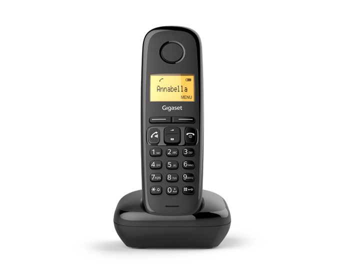 A270 Teléfono DECT Identificador de llamadas Negro