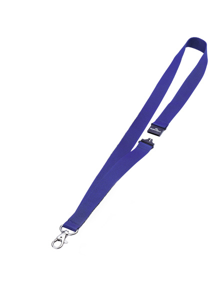 Pack 1 Unid. Cinta para portanombres de 20 mm de anchura con cierre de seguridad 813707 (Azul)