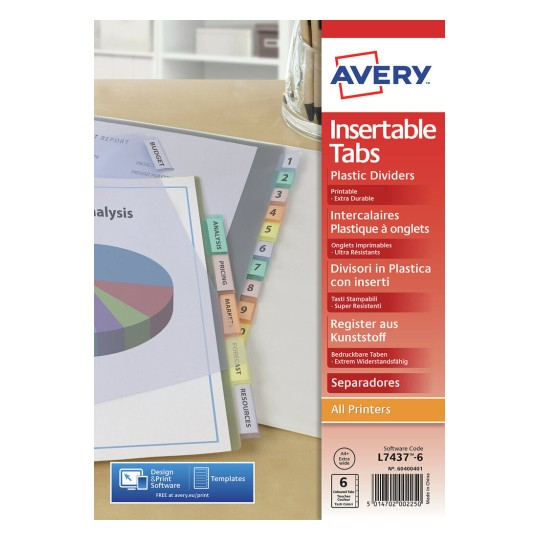 05611501 papel para impresora de inyección de tinta A4 (210x297 mm) 6 hojas Colores surtidos